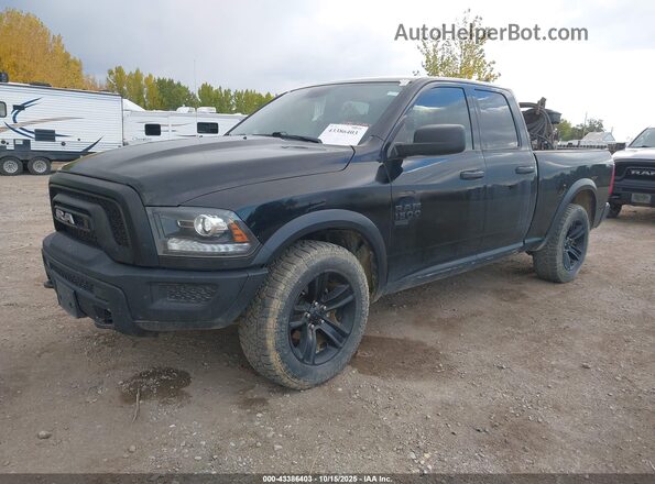 1C6RR7GG2MS523773 2021 RAM 1500 CLASSIC Черный Передняя левая четверть