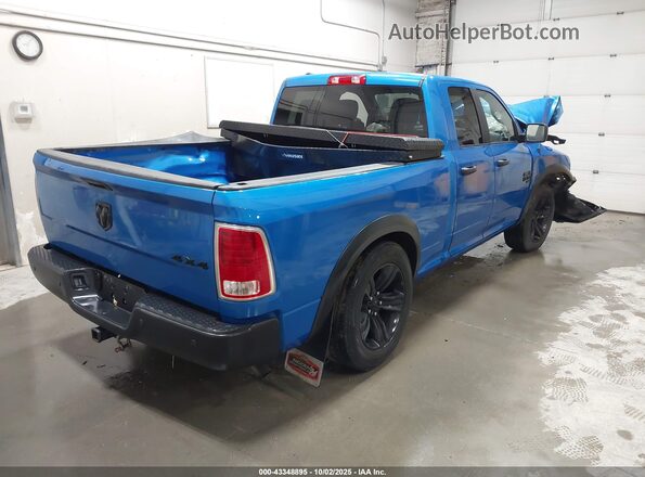 1C6RR7GG5MS522987 2021 RAM 1500 CLASSIC Синий Задняя правая четверть
