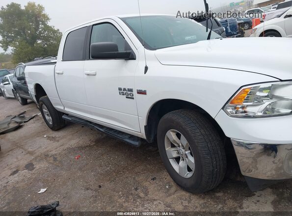 1C6RR7TT8MS521612 2021 RAM 1500 CLASSIC White Вид задньої частини салону