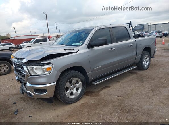 1C6RREFT2LN354337 2020 RAM 1500 Silver წინა მარცხენა ხედი სამი მეოთხედიდან