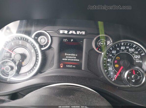 1C6RREFT6LN197606 2020 RAM 1500 Синий Вид задних сидений
