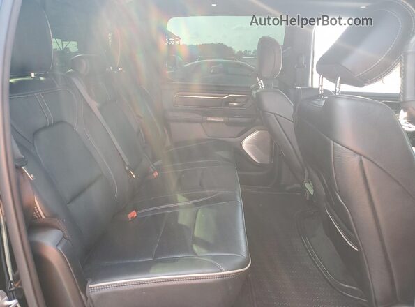 1C6RREHT3LN221972 2020 RAM 1500 Black უკანა სავარძლების ხედი
