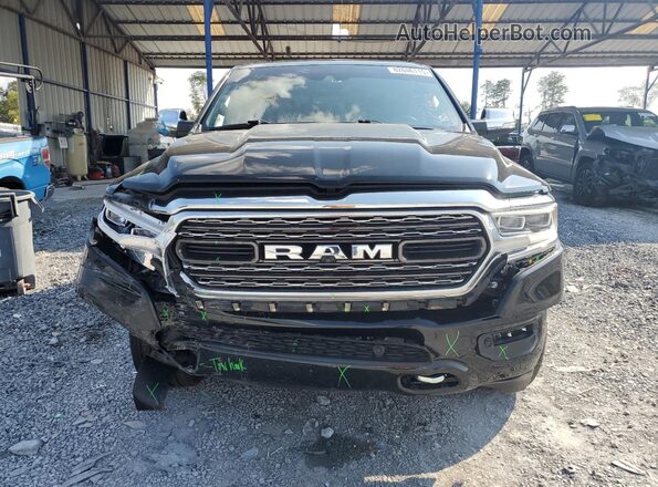 1C6RREHT3LN221972 2020 RAM 1500 Black წინა ხედი