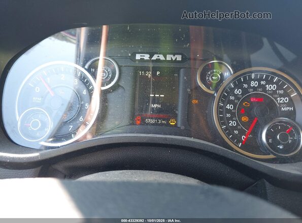 1C6SRFBT2LN214446 2020 RAM 1500 Black Vista de los asientos traseros