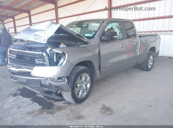 1C6SRFBT2LN246779 2020 RAM 1500 Silver წინა მარცხენა ხედი სამი მეოთხედიდან
