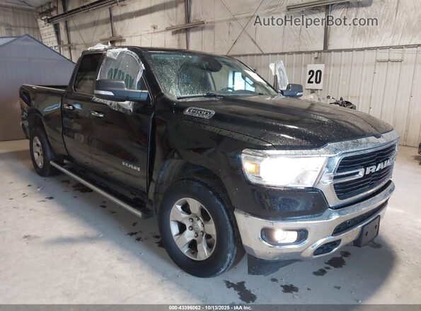 1C6SRFBT5LN145803 2020 RAM 1500 Black Front view
