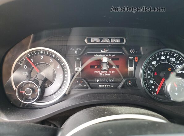 1C6SRFBT5MN682981 2021 RAM 1500 Gray 