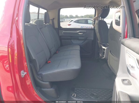 1C6SRFFT3LN344682 2020 RAM 1500 Red Vista de la etiqueta del VIN