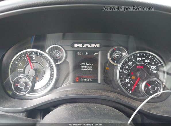 1C6SRFFT3LN362079 2020 RAM 1500 Blue უკანა სავარძლების ხედი
