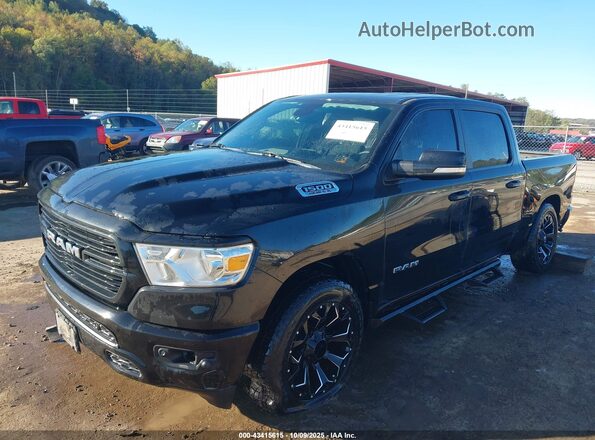 1C6SRFFT3LN412303 2020 RAM 1500 Black Передня ліва чверть
