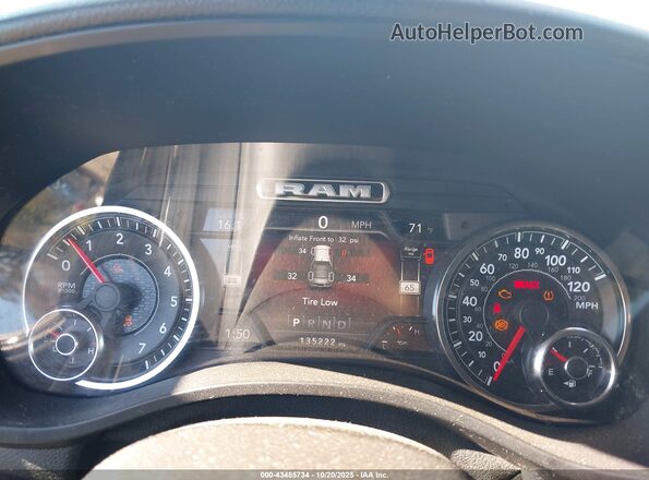 1C6SRFFT8LN301018 2020 RAM 1500 Brown უკანა სავარძლების ხედი