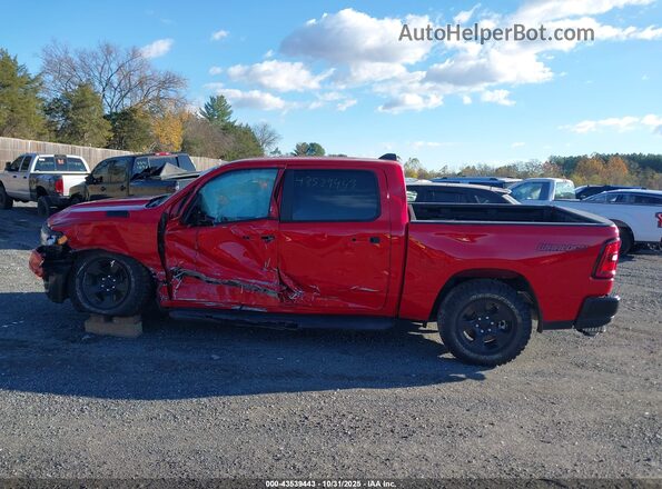 1C6SRFGP1SN753070 2025 RAM 1500 Red 