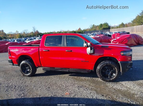 1C6SRFGP1SN753070 2025 RAM 1500 Red 