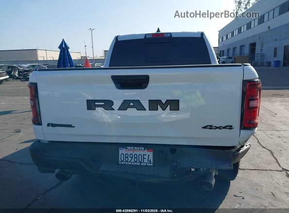 1C6SRFLPXSN719912 2025 RAM 1500 White 