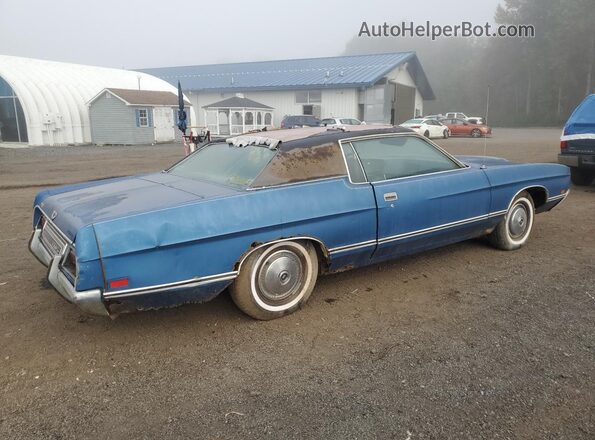 1E58S190868 1971 FORD GALAXIE Синий 