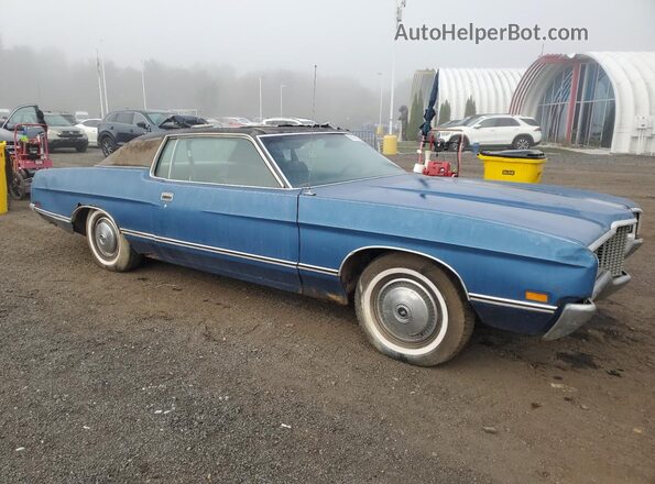 1E58S190868 1971 FORD GALAXIE Синий 