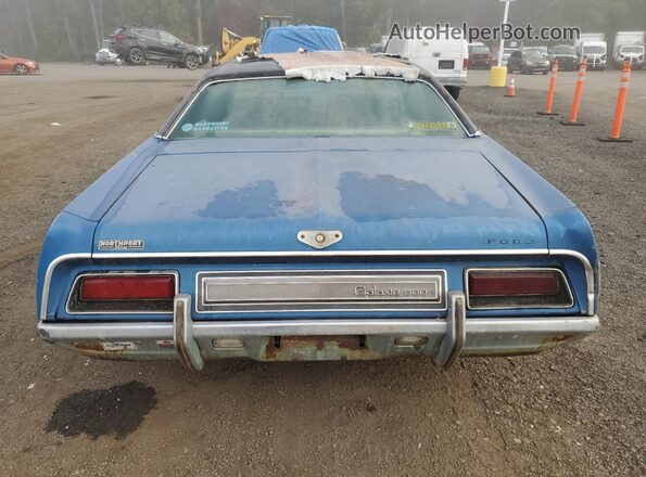 1E58S190868 1971 FORD GALAXIE Синий 