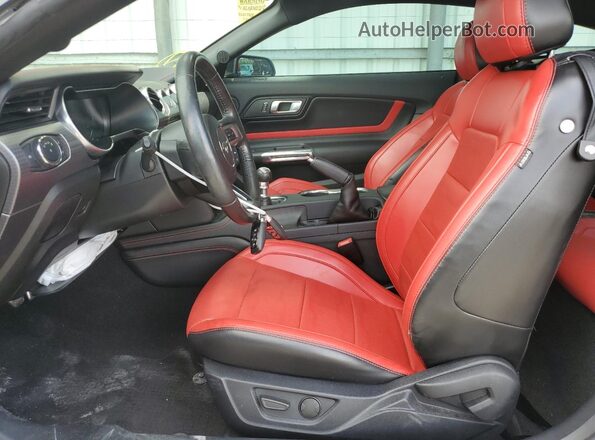 1FA6P8CF0L5114842 2020 FORD MUSTANG Black Սալոնի դիմացի տեսք