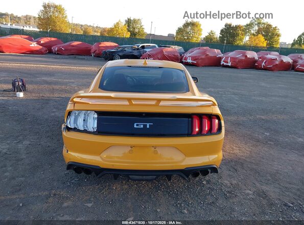 1FA6P8CF0N5116822 2022 FORD MUSTANG Желтый 