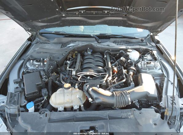 1FA6P8CF0N5134060 2022 FORD MUSTANG Серый Вид сзади