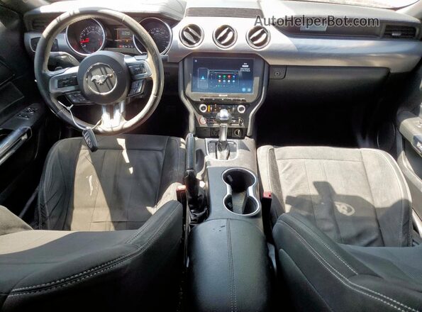 1FA6P8CF2K5201804 2019 FORD MUSTANG Red Dashboard view