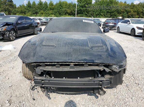 1FA6P8CF2L5168823 2020 FORD MUSTANG Black Դիմացի տեսք