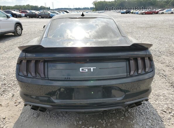 1FA6P8CF2L5168823 2020 FORD MUSTANG Black Հետևի տեսք