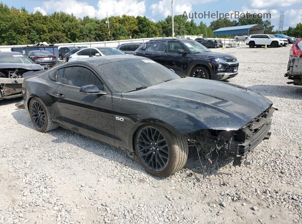 1FA6P8CF2L5168823 2020 FORD MUSTANG Black Առջևի աջ