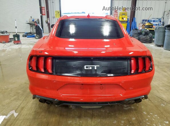 1FA6P8CF2M5133832 2021 FORD MUSTANG Red Vista trasera