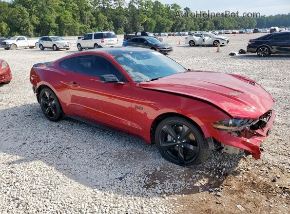 1FA6P8CF2P5307077 2023 FORD MUSTANG Red Առջևի աջ