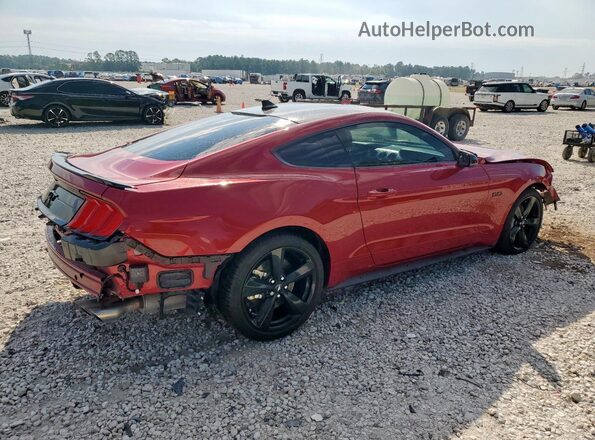 1FA6P8CF2P5307077 2023 FORD MUSTANG Red Հետևի աջ
