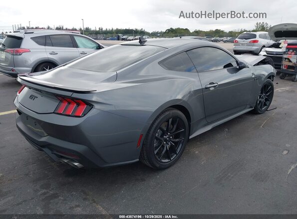 1FA6P8CF2S5412923 2025 FORD MUSTANG Серый Задняя правая четверть