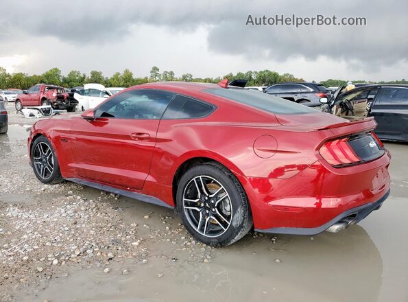 1FA6P8CF3L5171469 2020 FORD MUSTANG Red უკანა მარცხენა