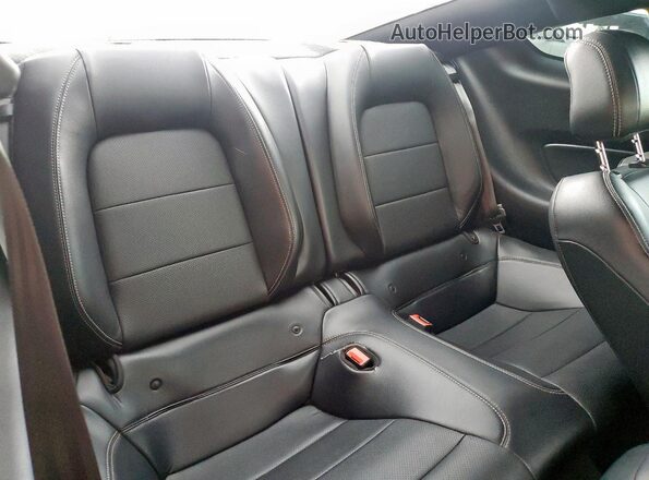 1FA6P8CF3L5171469 2020 FORD MUSTANG Red უკანა სავარძლების ხედი