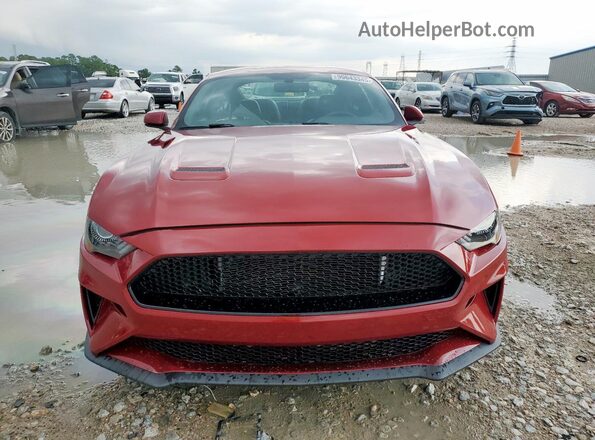 1FA6P8CF3L5171469 2020 FORD MUSTANG Red წინა ხედი
