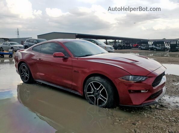 1FA6P8CF3L5171469 2020 FORD MUSTANG Red წინა მარჯვენა