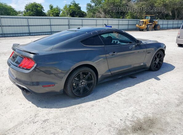 1FA6P8CF4L5124483 2020 FORD MUSTANG Gray Trasero derecho