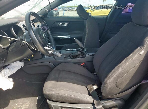 1FA6P8CF4L5124483 2020 FORD MUSTANG Gray Vista interior delantera