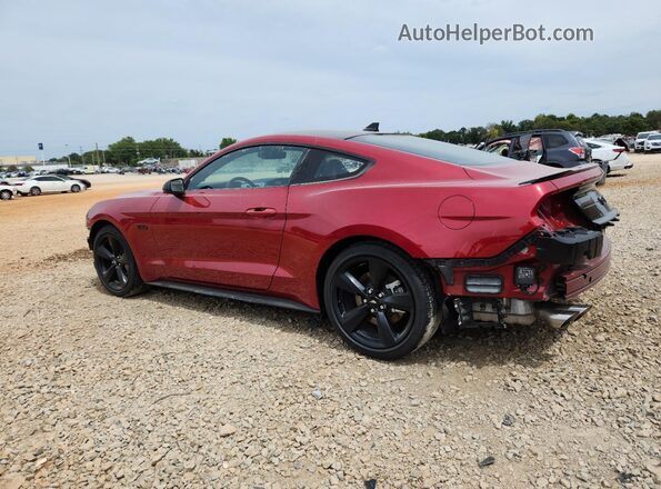 1FA6P8CF5M5129189 2021 FORD MUSTANG Red Tył lewy
