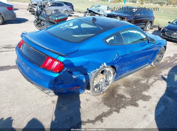 1FA6P8CF5M5143111 2021 FORD MUSTANG Blue 