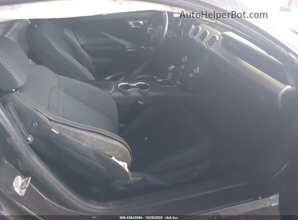 1FA6P8CF5P5304254 2023 FORD MUSTANG Gray წინა სალონის ხედი