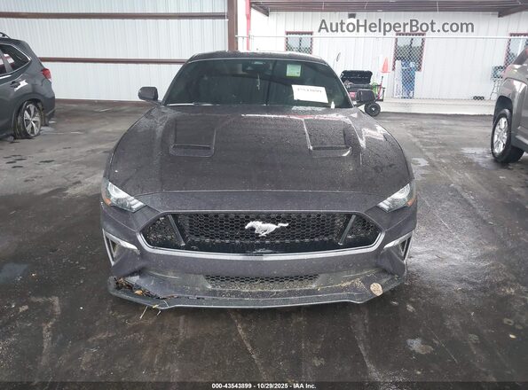 1FA6P8CF5P5304254 2023 FORD MUSTANG Gray ხელსაწყოთა პანელის ხედი