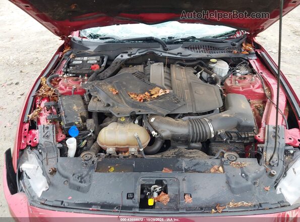 1FA6P8CF6L5174608 2020 FORD MUSTANG Red Հետևի տեսք
