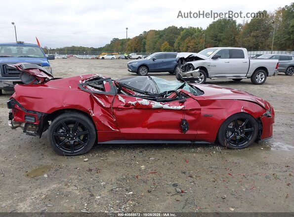 1FA6P8CF6L5174608 2020 FORD MUSTANG Red Դիմացի տեսք