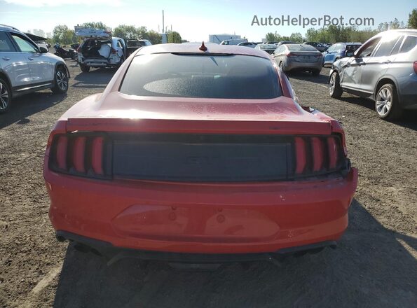 1FA6P8CF7L5151564 2020 FORD MUSTANG Red Հետևի տեսք