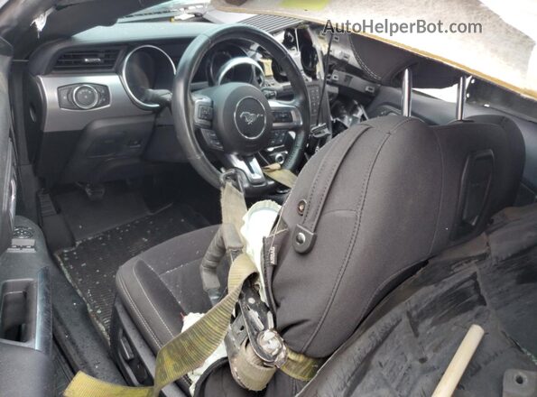 1FA6P8CF7L5176416 2020 FORD MUSTANG Black Առջևի վահանակի տեսք