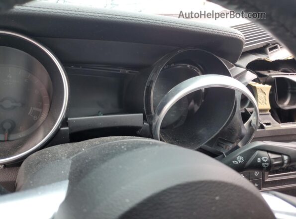 1FA6P8CF7L5176416 2020 FORD MUSTANG Black Սարքավորումների վահանակի տեսք