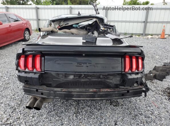 1FA6P8CF7L5176416 2020 FORD MUSTANG Black Հետևի տեսք
