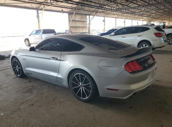 1FA6P8CF9G5331814 2016 FORD MUSTANG Серебряный Задняя левая четверть