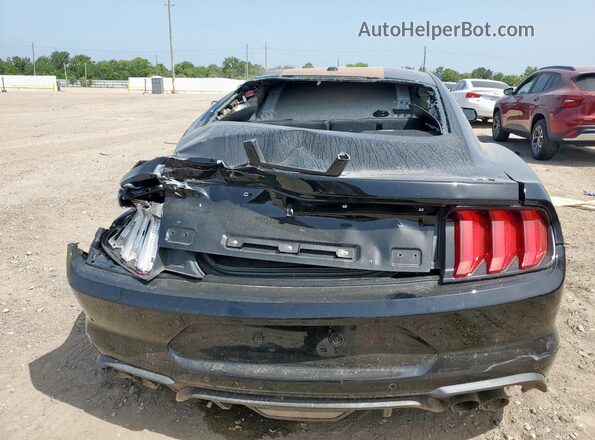1FA6P8CF9K5128270 2019 FORD MUSTANG Черный Вид сзади